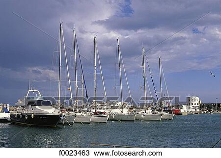 Spain, Balearic Islands, Majorca, Cala Pi, harbour View Large Photo Image Stock Image - Spain, Balearic Islands, Majorca, Cala Pi, harbour. Fotosearch