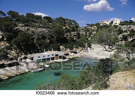 Stock Photograph - Spain, Balearic Islands, Majorca, Cala Pi. Fotosearch