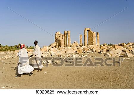 Sudan, Eastern Sahara, Soleib, Temple of Amon's ruins View Large Photo Image Stock Photography - Sudan, Eastern Sahara, Soleib, Temple of Amon's ruins . Fotosearch