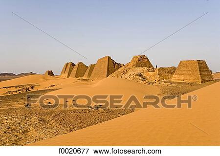 Sudan, Merowe necropolis View Large Photo Image Stock Photo - Sudan, Merowe necropolis. Fotosearch