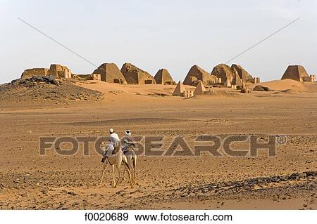 Stock Photo - Sudan, Merowe necropolis. Fotosearch