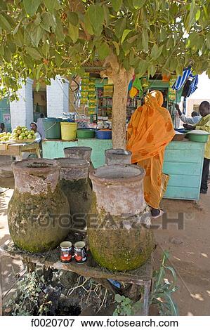 Stock Photo - Sudan, Shendi, market. Fotosearch