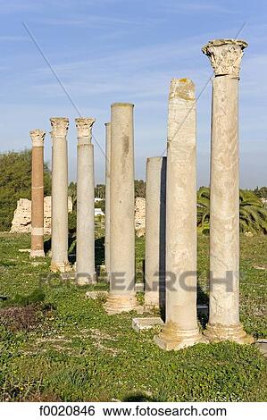Tunisia, Carthage, temple of Esculap View Large Photo Image Stock Photograph - Tunisia, Carthage, temple of Esculap. Fotosearch