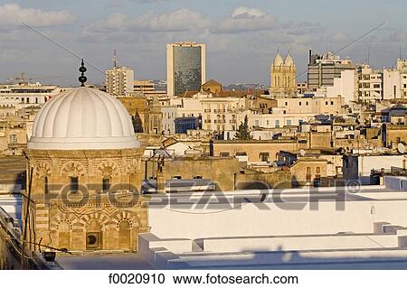 Tunisia, Tunis, architectural contrast View Large Photo Image Stock Image - Tunisia, Tunis, architectural contrast. Fotosearch
