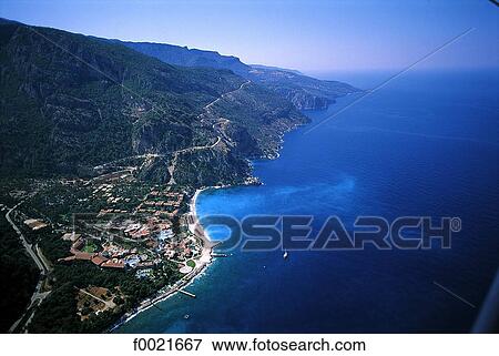 Turquey, Fethiye, aerial view View Large Photo Image Stock Photo - Turquey, Fethiye, aerial view. Fotosearch