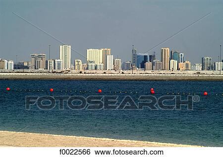 United Arab Emirates, Sharjah, view from Dubai View Large Photo Image Stock Photograph - United Arab Emirates, Sharjah, view from Dubai. Fotosearch
