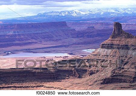 Stock Image - United States, Utah, Canyonlands National Park. Fotosearch
