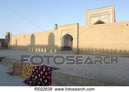 Stock Photo - Uzbekistan, Khiva, Mouhammed Rakhim Khan Madrasah, history of Khiva museum. Fotosearch