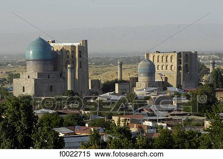Uzbekistan, Samarkand, Bibi-Khanym Mosque View Large Photo Image Stock Photography - Uzbekistan, Samarkand, Bibi-Khanym Mosque. Fotosearch