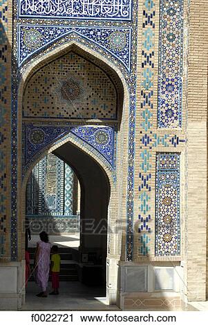 Uzbekistan, Samarkand, Shah-i-Zinda necropolis View Large Photo Image Stock Image - Uzbekistan, Samarkand, Shah-i-Zinda necropolis. Fotosearch