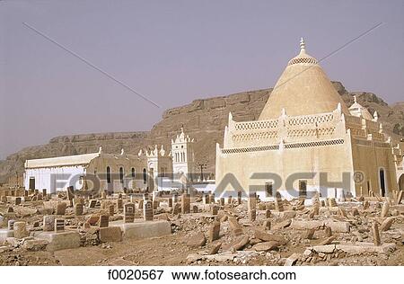 Yemen, Aynat, cimetery View Large Photo Image Stock Photo - Yemen, Aynat, cimetery. Fotosearch
