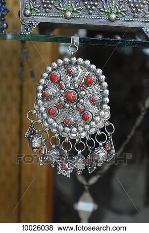 Algeria, Kabylia, Beni Yenni, Kabyle jewel View Large Photo Image Stock Photo - Algeria, Kabylia, Beni Yenni, Kabyle jewel. Fotosearch