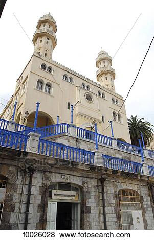 Stock Photo - Algeria, Little Kabylia, Bejaïa, Sidi El Mouhoub Mosque. Fotosearch