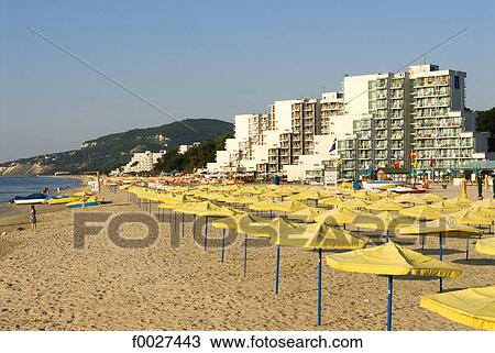 Bulgaria, Golden Sands, shores of the Black Sea View Large Photo Image Stock Image - Bulgaria, Golden Sands, shores of the Black Sea. Fotosearch