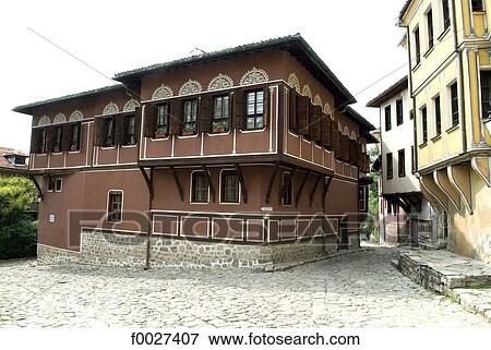 Bulgaria, Plovdiv, old city, Balabanov house View Large Photo Image Stock Photo - Bulgaria, Plovdiv, old city, Balabanov house. Fotosearch