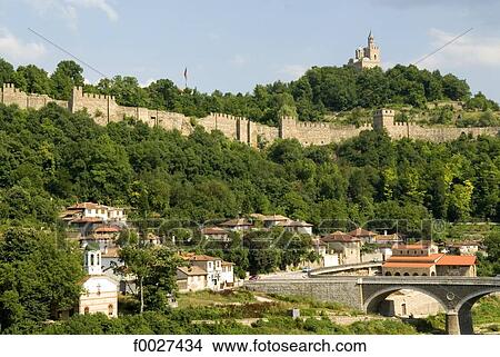 Bulgaria, Veliko Tarnovo, Tsarevets Hill, citadel View Large Photo Image Picture - Bulgaria, Veliko Tarnovo, Tsarevets Hill, citadel. Fotosearch