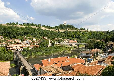 Bulgaria, Veliko Tarnovo, Tsarevets Hill, citadel View Large Photo Image Stock Image - Bulgaria, Veliko Tarnovo, Tsarevets Hill, citadel. Fotosearch