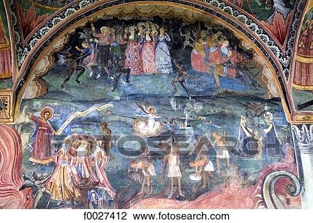Bulgarie, Trojan, church of the monastery, fresco View Large Photo Image Stock Image - Bulgarie, Trojan, church of the monastery, fresco. Fotosearch