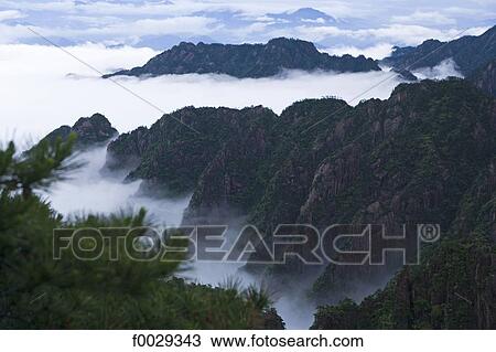 China, Anhui, Huangshan mountains View Large Photo Image Stock Image - China, Anhui, Huangshan mountains. Fotosearch