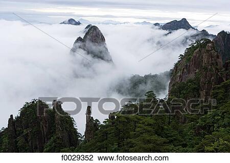 China, Anhui, Huangshan mountains View Large Photo Image Stock Image - China, Anhui, Huangshan mountains. Fotosearch