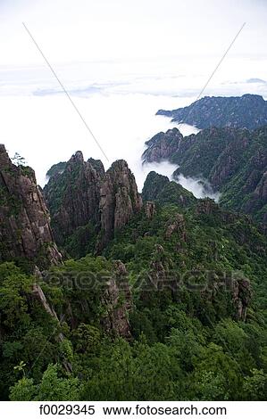 China, Anhui, Huangshan mountains View Large Photo Image Stock Photography - China, Anhui, Huangshan mountains. Fotosearch