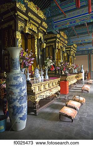 China, Beijing, Dong Yue Miao temple, altars View Large Photo Image Stock Image - China, Beijing, Dong Yue Miao temple, altars. Fotosearch