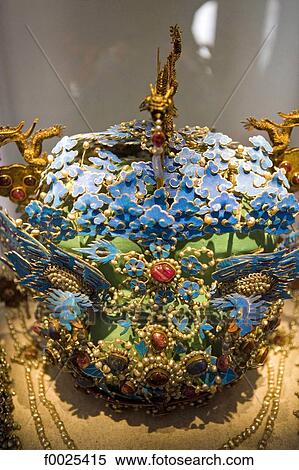 China, Beijing, Forbidden City, Palace Museum, imperial crown View Large Photo Image Stock Photography - China, Beijing, Forbidden City, Palace Museum, imperial crown. Fotosearch