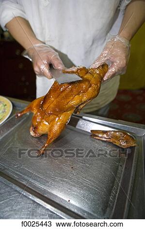 China, Beijing, restaurant, Peking roast duck View Large Photo Image Stock Image - China, Beijing, restaurant, Peking roast duck. Fotosearch