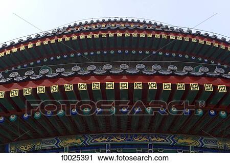 China, Beijing, Temple of Heaven, Hall of prayer for good harvests, architecture detail View Large Photo Image Stock Image - China, Beijing, Temple of Heaven, Hall of prayer for good harvests, architecture detail. Fotosearch