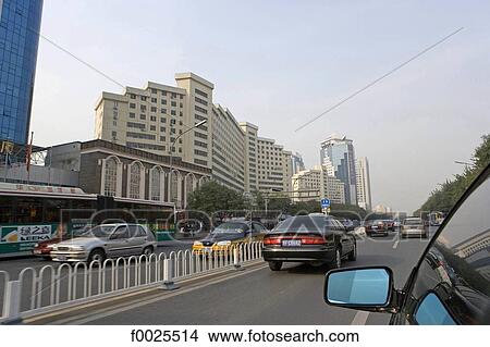 China, Beijing, traffic View Large Photo Image Picture - China, Beijing, traffic. Fotosearch
