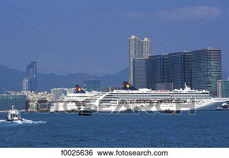 China, Hong Kong, Kowloon, liners quay View Large Photo Image Stock Photograph - China, Hong Kong, Kowloon, liners quay. Fotosearch
