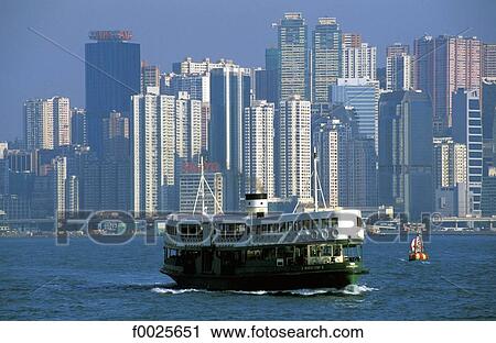 China, Hong Kong, Star Ferry View Large Photo Image Stock Image - China, Hong Kong, Star Ferry. Fotosearch