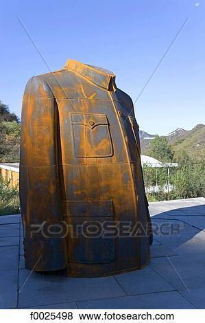 China, near Shuiguan, Commune by the Great Wall Hotel, modern sculpture View Large Photo Image Stock Photo - China, near Shuiguan, Commune by the Great Wall Hotel, modern sculpture. Fotosearch