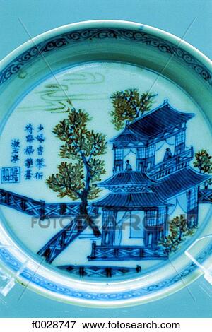 China, Shanghai, Chinese art museum, porcelain plate View Large Photo Image Stock Photo - China, Shanghai, Chinese art museum, porcelain plate. Fotosearch