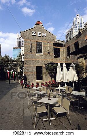 Stock Photography - China, Shanghai, district of the former French legation. Fotosearch