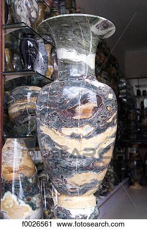 China, Yunnan, Dali, marble vase View Large Photo Image Stock Image - China, Yunnan, Dali, marble vase. Fotosearch