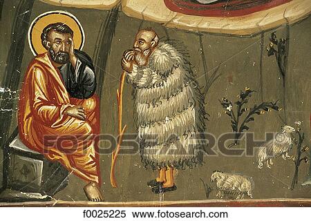 Cyprus, near Galata, church of Panayia Theotokos, fresco View Large Photo Image Stock Photography - Cyprus, near Galata, church of Panayia Theotokos, fresco. Fotosearch