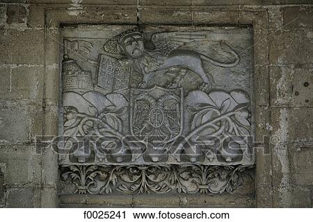 Cyprus, Nicosia, low relief depicting the lion of Saint Mark View Large Photo Image Stock Image - Cyprus, Nicosia, low relief depicting the lion of Saint Mark. Fotosearch