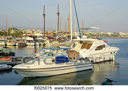 Cyprus, Paphos, boat View Large Photo Image Stock Photography - Cyprus, Paphos, boat. Fotosearch