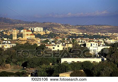 Cyprus, Paphos, general view View Large Photo Image Stock Photograph - Cyprus, Paphos, general view. Fotosearch