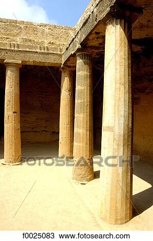 Cyprus, Paphos, Tombs of the Kings View Large Photo Image Stock Image - Cyprus, Paphos, Tombs of the Kings. Fotosearch