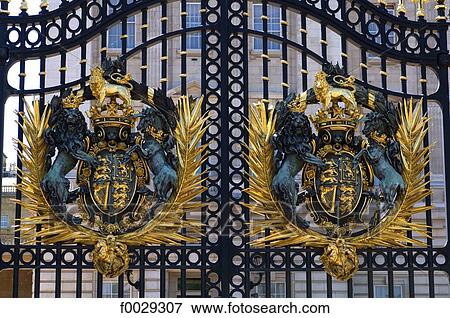 England, London, Buckingham Palace, gate View Large Photo Image Stock Photo - England, London, Buckingham Palace, gate. Fotosearch