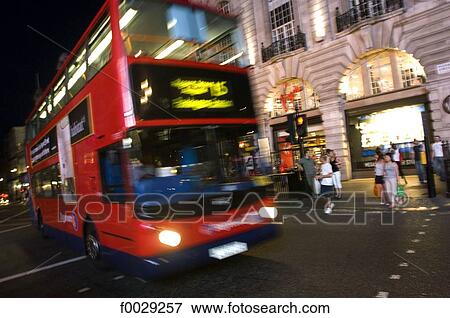 England, London, bus in motion View Large Photo Image Stock Photo - England, London, bus in motion. Fotosearch