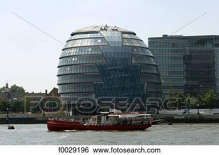 Stock Photograph - England, London, City Hall. Fotosearch