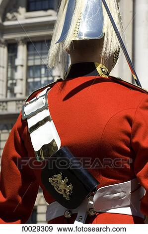 Stock Photo - England, London, horse guard. Fotosearch