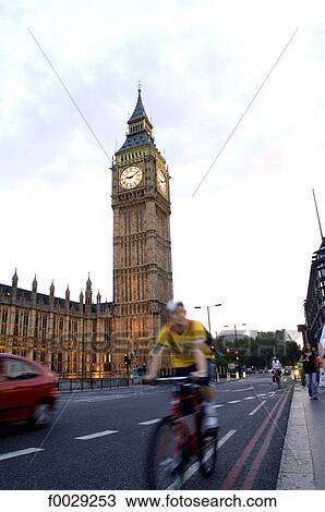 Stock Image - England, London, House of Parliament and Big Ben. Fotosearch