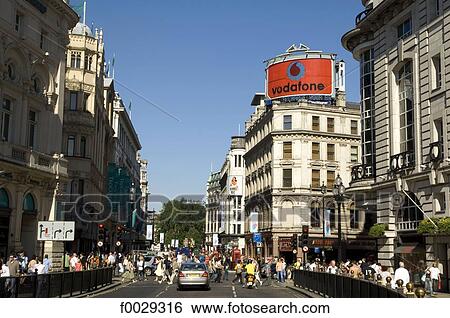 England, London, Piccadilly Circus View Large Photo Image Stock Photograph - England, London, Piccadilly Circus. Fotosearch