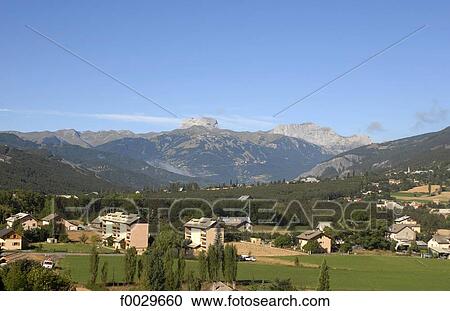 France, Alps, Ubaye Valley, Jausiers village View Large Photo Image Stock Image - France, Alps, Ubaye Valley, Jausiers village. Fotosearch