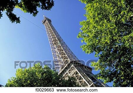 Stock Image - France, Paris, Eiffel Tower. Fotosearch