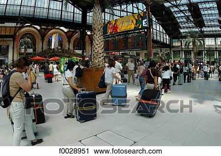 France, Paris, Lyon train station, indoor View Large Photo Image Stock Image - France, Paris, Lyon train station, indoor. Fotosearch